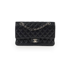 Chanel Caviar Medium/Large M/L Classic Double Flap Black