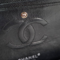 Chanel Caviar Medium/Large M/L Classic Double Flap Black