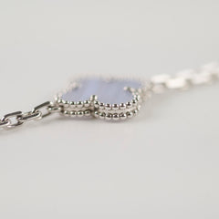 Van Cleef & Arpels 5 Motifs Chalcedony Bracelet