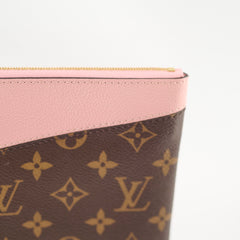 Louis Vuitton Daily Zip Pouch Monogram Pink