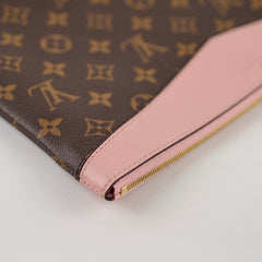 Louis Vuitton Daily Zip Pouch Monogram Pink