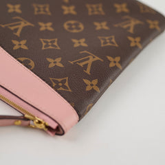 Louis Vuitton Daily Zip Pouch Monogram Pink