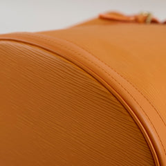 Louis Vuitton Epi Petit Bucket PM Shoulder Bag Orange