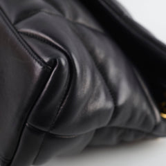 Saint Laurent Lou Puffer Small Black GHW