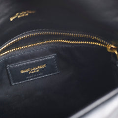 Saint Laurent Lou Puffer Small Black GHW