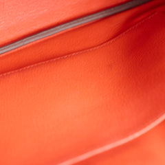 Hermes Birkin 30 Clemence Orange Stamp T