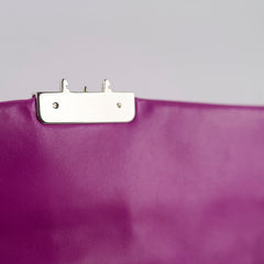 Christian Dior Lambskin Cannage New Lock Shoulder Bag Purple