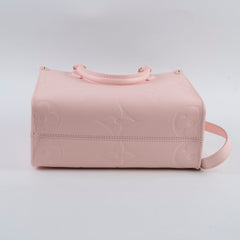 Louis Vuitton On The Go PM Empreinte Pink/Opale