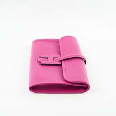 Hermes Jige Clutch Rose Poupre A Stamp
