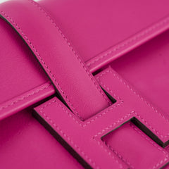 Hermes Jige Clutch Rose Poupre A Stamp