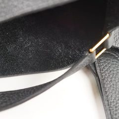Hermes Picotin 18 Clemence Noir Stamp D