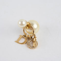 Christian Dior Tribale Earrings with Pearls & Crystal Costume Jewellery