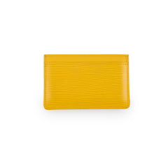 Louis Vuitton Epi Cardholder Yellow
