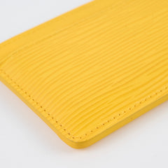 Louis Vuitton Epi Cardholder Yellow