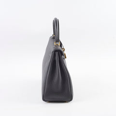 Hermes Kelly 25 Togo Noir - X Stamp