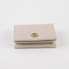 Gucci Marmont Wallet Cream