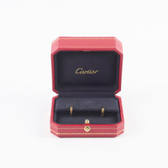 Cartier Love Single Hoop 18k Yellow Gold (pair)