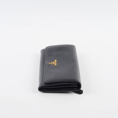 Prada Saffiano Black Long Wallet