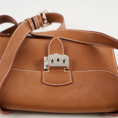 Hermes Sac a Depeches 21 Barenia Faubourg - Stamp B
