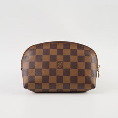 Louis Vuitton Cosmetic Pouch PM Damier Ebene
