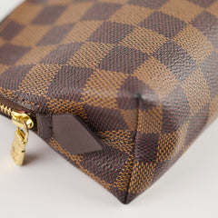 Louis Vuitton Cosmetic Pouch PM Damier Ebene