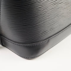 Louis Vuitton Alma PM Epi Black