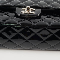 Chanel Classic Flap Medium M/L Patent Black (13 Series)