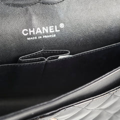 Chanel Classic Flap Medium M/L Patent Black (13 Series)