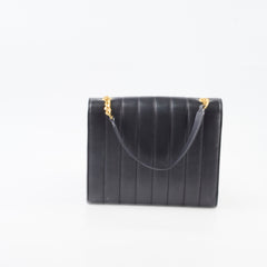 Saint Laurent Vicky Wallet On Chain Black