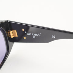 Chanel Vintage Sunglasses Black