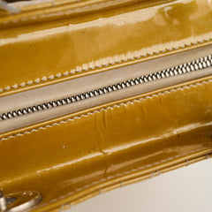 Christian Dior Medium Lady Dior Limited Edition Patent Bag Gold/Bronze