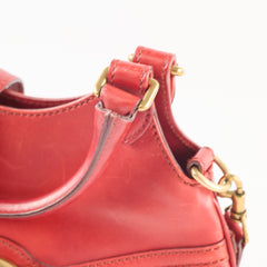 Gucci Vintage Top Handle Red
