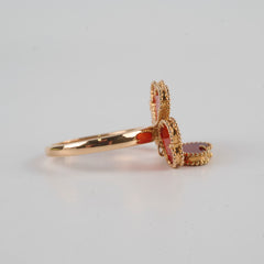 Van Cleef & Arpels Sweet Hearts Ring Size 53
