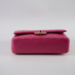 Chanel Classic Flap Medium/Large Lambskin Dark Pink/Magenta