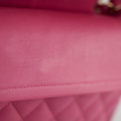 Chanel Classic Flap Medium/Large Lambskin Dark Pink/Magenta