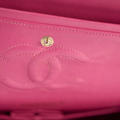 Chanel Classic Flap Medium/Large Lambskin Dark Pink/Magenta