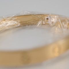 Cartier Love Bracelet Classic Model Size 17 Yellow Gold