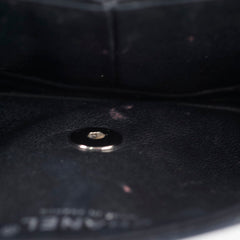 Chanel Lambskin East West Flap Black