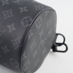Louis Vuitton Polochon Eclipse Graphite Bag Micochip