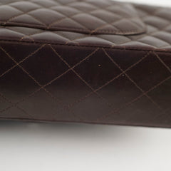 Chanel Classic Flap Medium/Large Lambskin Dark Brown