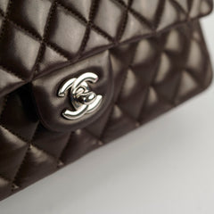 Chanel Classic Flap Medium/Large Lambskin Dark Brown