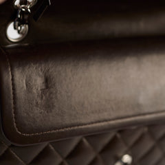 Chanel Classic Flap Medium/Large Lambskin Dark Brown