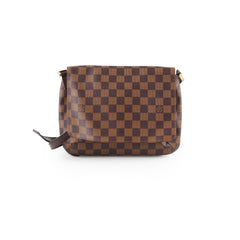 Louis Vuitton Musette Shoulder Bag Damier Ebene