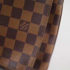 Louis Vuitton Musette Shoulder Bag Damier Ebene