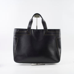 Gucci Leather Tote Black