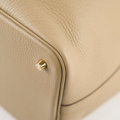 Hermes Picotin 22 Beige Marfa GHW Clemence W Stamp (2024)