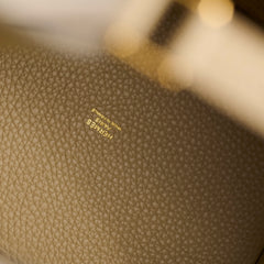 Hermes Picotin 22 Beige Marfa GHW Clemence W Stamp (2024)