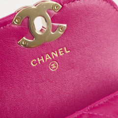 Chanel Belt Bag with Two Pouches Pink/Purple