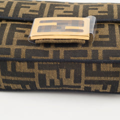 Fendi Mini Baguette Zucca Brown