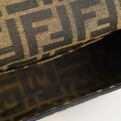 Fendi Mini Baguette Zucca Brown